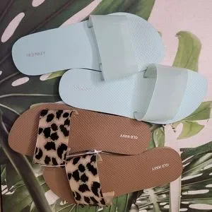 Old Navy Shoes Old Navy Plastic Slides Sandals Sz Nwot